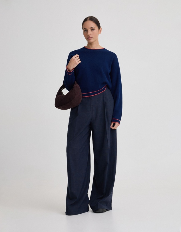Oxford - Harper Contrast Trim Knit