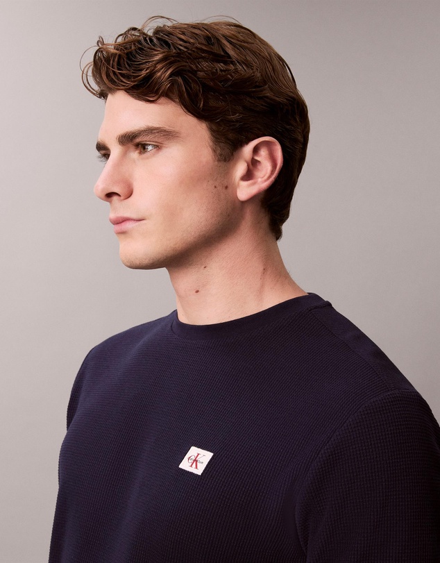 Calvin Klein Jeans - Waffle Crewneck Sweatshirt