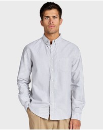 Academy Brand - Dillon Stripe Oxford Shirt