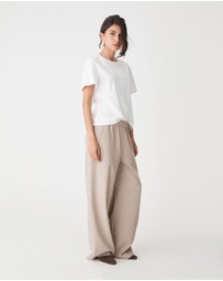Forcast - Irene Elastic Waist Pants