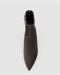Edward Meller - ZADINE55 Block Heel Sock Boot