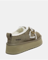 EVERAU - EverAU Ugg Tobias Cow Suede Upper House Shoes