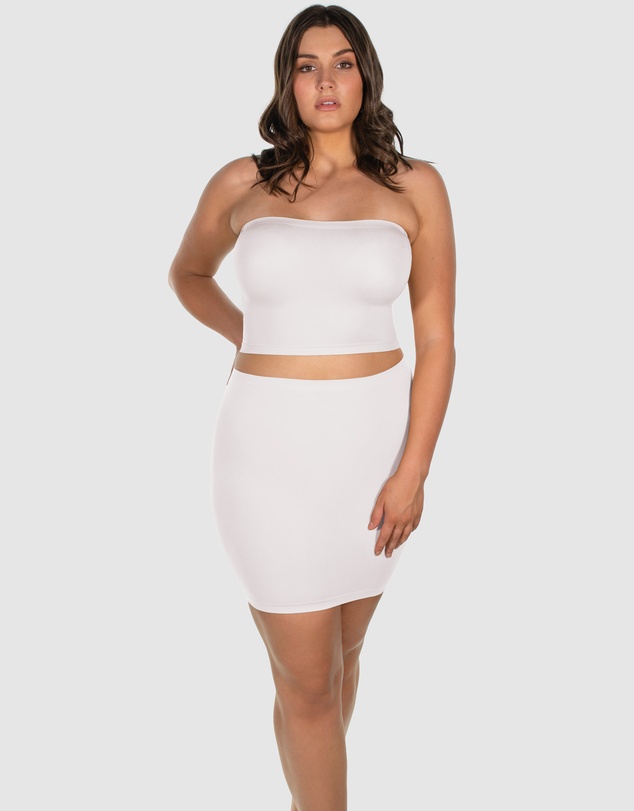 B Free Intimate Apparel - Mini Strapless Tube Top/Skirt