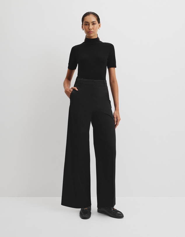 Country Road - Cotton Sateen Wide Pant