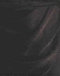 Six Stories - Plunge Drape Detail Satin Bridesmaid Dress