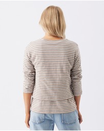 Ripe Maternity - Claudette L/S Nursing Top