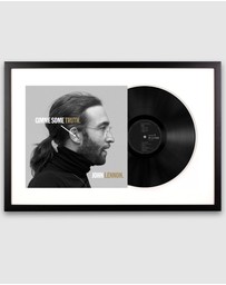 iWorld - Framed John Lennon Gimmie Some Truth - Double Vinyl Album Art