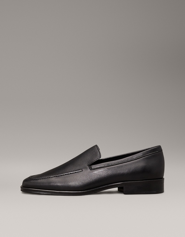 Calvin Klein - Leather Square Toe Loafers