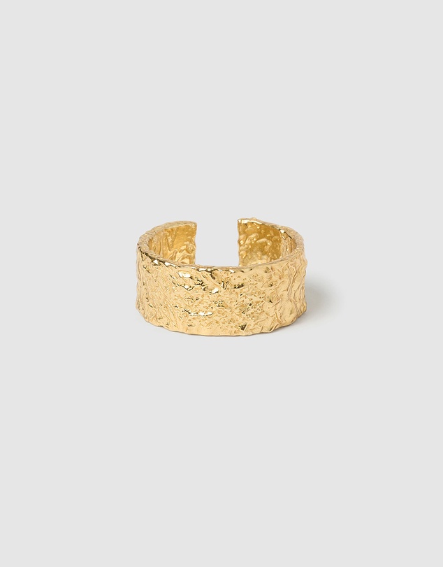 Arms Of Eve - Eros Gold Textured Ring - Large