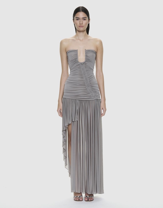 Christopher Esber - Arced Orion Strapless Gown