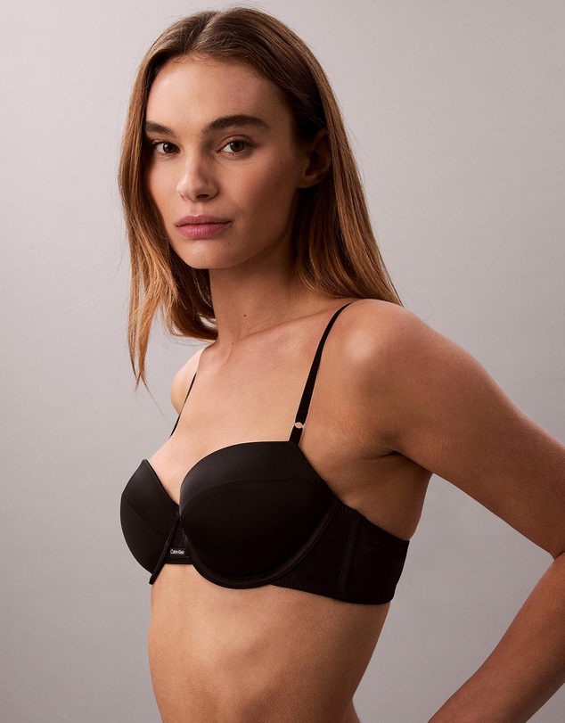 Calvin Klein - Signature Satin Lightly Lined Demi Bra