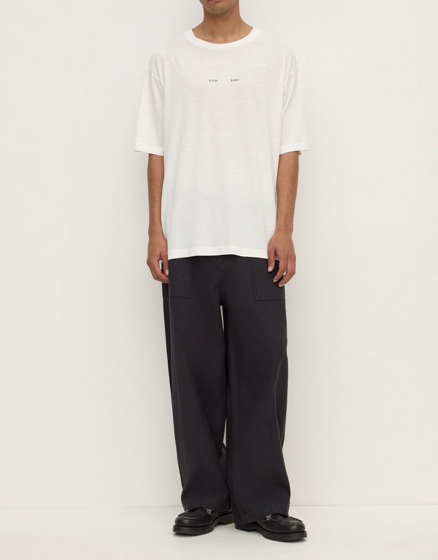 Assembly Label - Slow Burn Cotton Hemp Tee