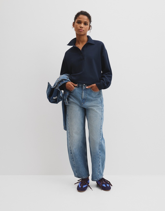 Country Road - Australian Cotton Polo Sweat