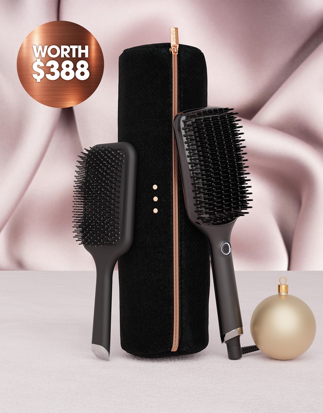 ghd - glide + Max Smoothing Hot Brush Gift Set