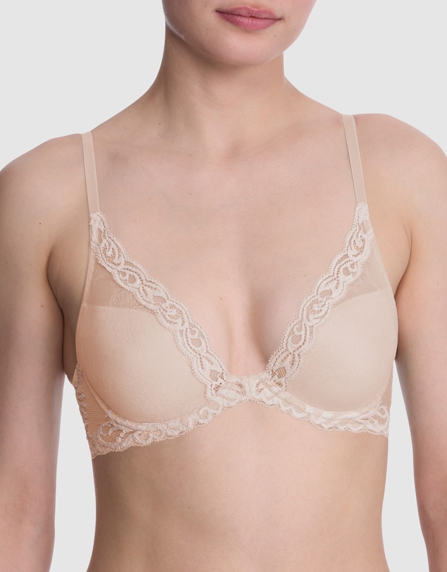 Natori - Feathers Lightly Padded Wired Plunge Bra