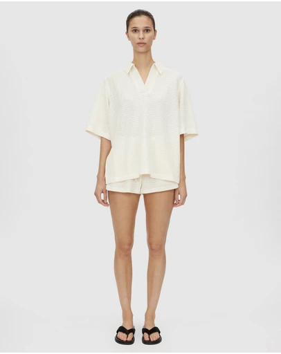 C&M CAMILLA AND MARC - Turrell Collared Tee