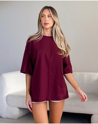 Dazie - The Classic Cotton Oversized Tee