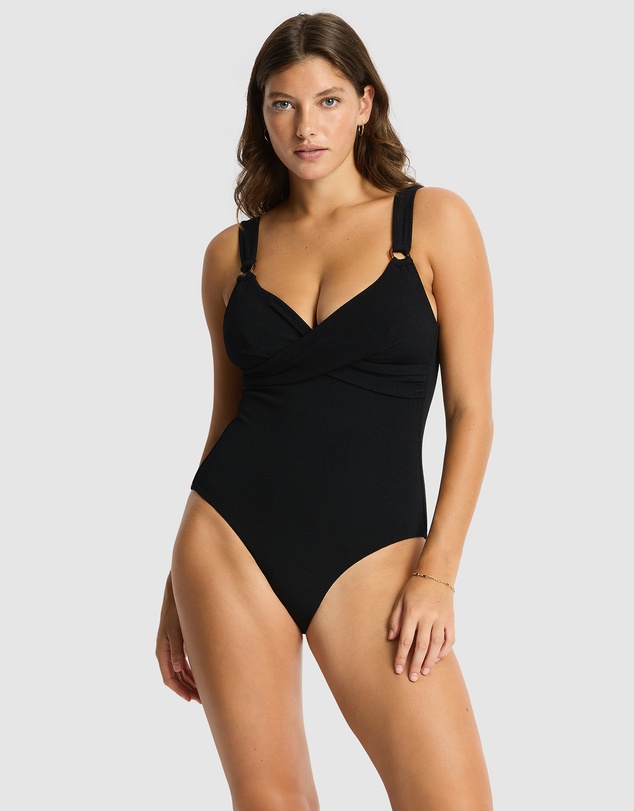 Sea Level Australia - La Mer Cross Front Scoop Back One Piece