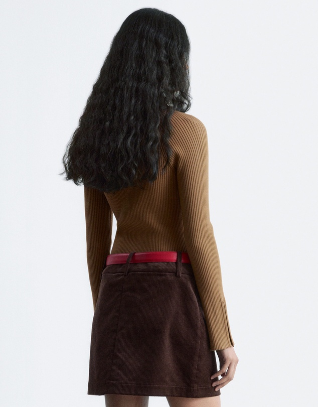 & Other Stories - Rib-Knit Polo Shirt