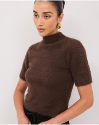Calli - Rae Turtleneck Knit Tee