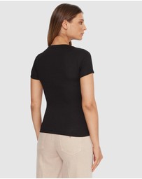 GUESS Jeans - GUESS JEANS Slim Short Sleeve Top