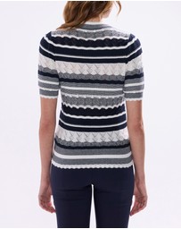 Marcs - The Magician Stripe Knit Top