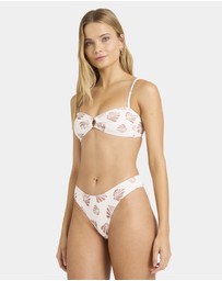 Billabong - Womens Sandy Shells Rio Bandeau Bikini Top