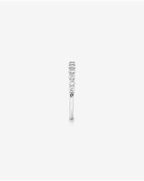 Michael Hill - 0.60 Carat TW Claw Set Round Brilliant Laboratory-Grown Diamond Wedding Ring in 14kt White Gold