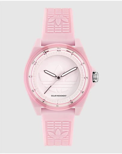 adidas Originals - Project Four Solar Pink Resin Watch
