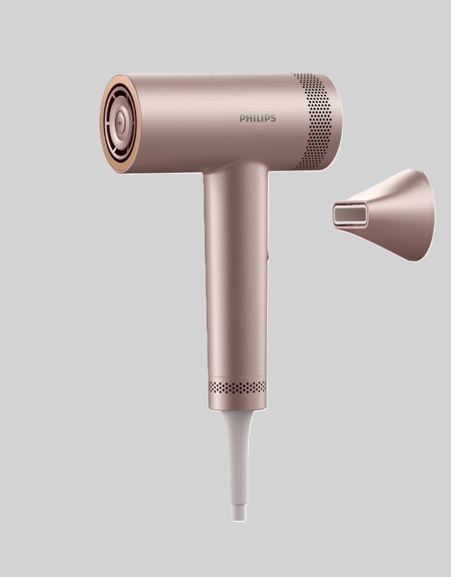 Philips - Philips Hair Dryer 8000, ThermoShield sensor, BLDC motor, Champagne