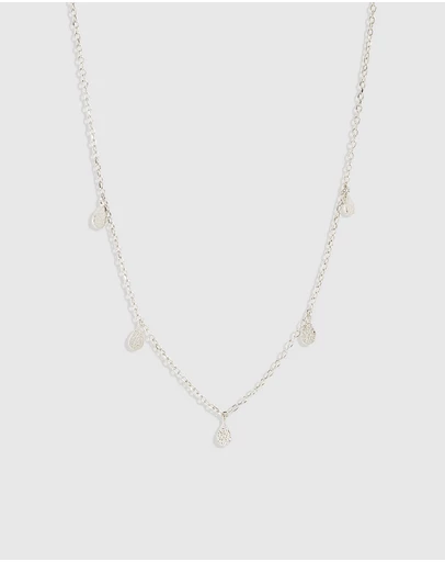 By Charlotte - Silver Grace Choker