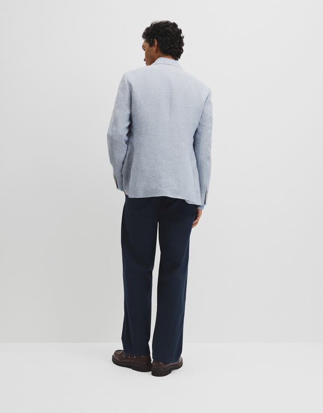 Country Road - Regular Fit Linen Chambray Jacket