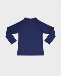 Aqua Blu Kids - Building Blocks Long Sleeve Rash Vest - Babies