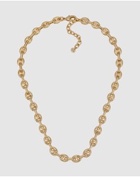 Skagen - Moderne Stak Gold Necklace
