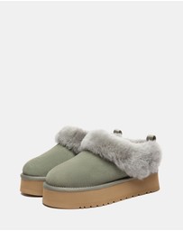 EVERAU - Australian Shepherd Ugg Glacial Cow Suede Upper UGG Boots