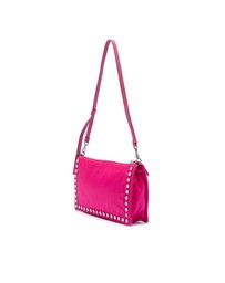 Pre-Loved by Azura Reborn - Pre-Loved Tessuto Studded Etiquette Shoulder Bag