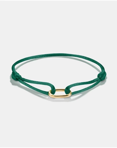 THOMAS SABO - THOMAS SABO Connect Textile Bracelet Green