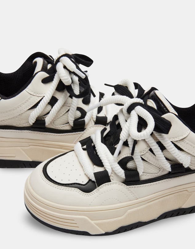 Steve Madden - Boomer Black Multi Sneakers
