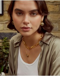 Ottoman Hands - Zand Labradorite Drop Earrings