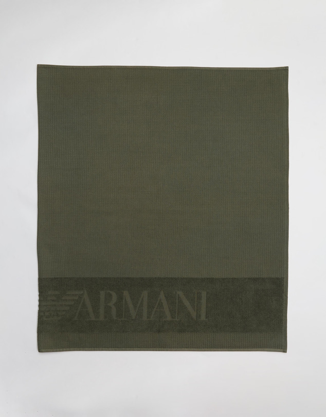 Emporio Armani - Waffle Weave Beach Towel