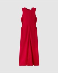 M.N.G - Cut-Out Dress with Bows