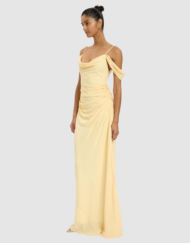 With Harper Lu - Draped Gown