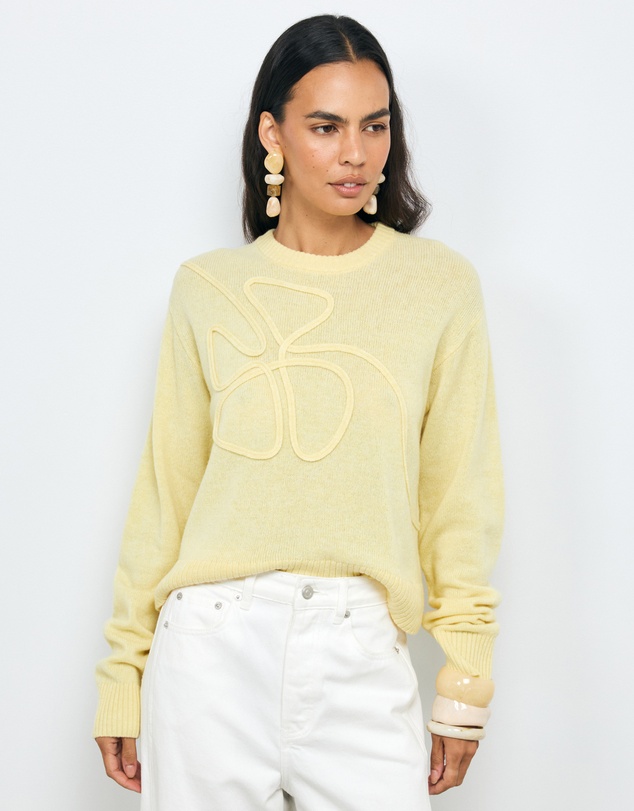 AERE - Olia Merino Wool Knit Jumper