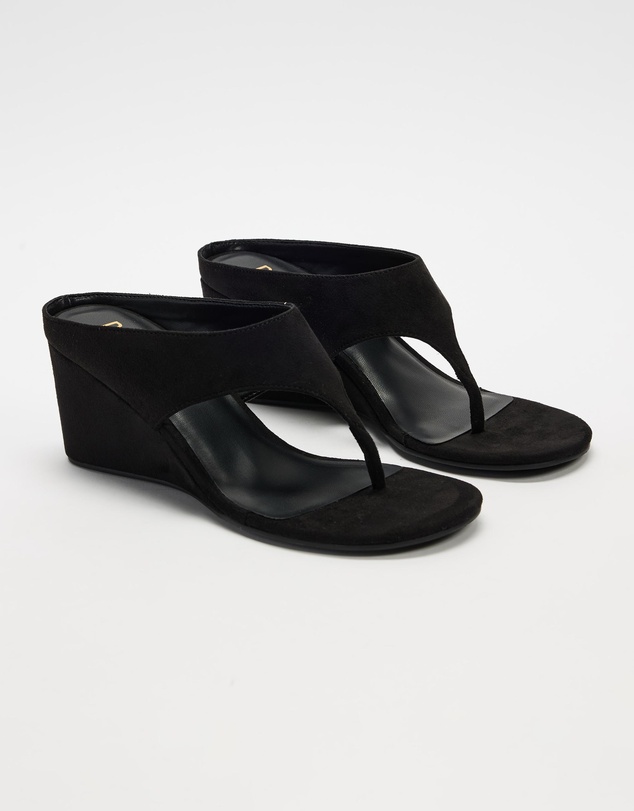Dazie - Olga Wedge Thong Heels