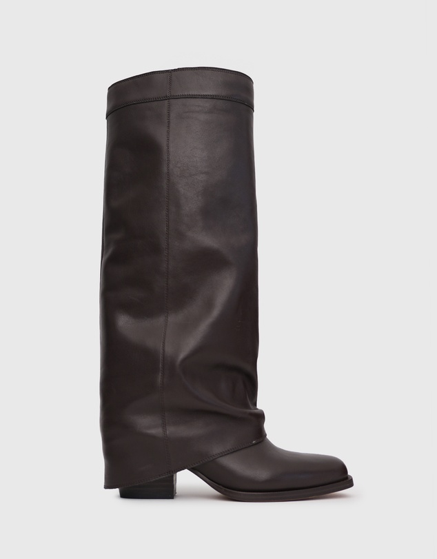 Betts - Winnie Leather Cuffed Knee Boots
