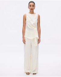 Minima Esenciales - Edith Cupro Longline Top
