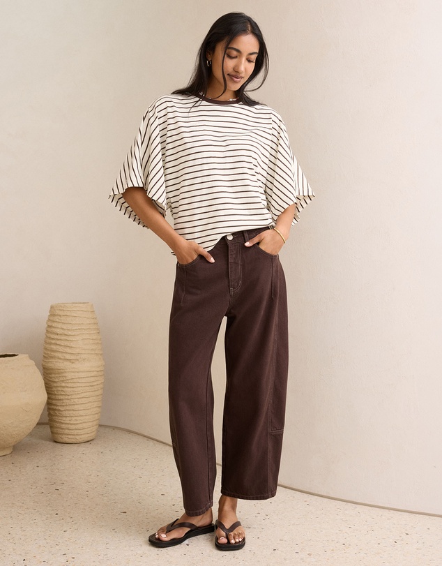 Ceres Life - Lucy Relaxed Sleeve Tee