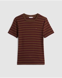 Tommy Hilfiger - Slim Cody Crew Neck Short Sleeve Top