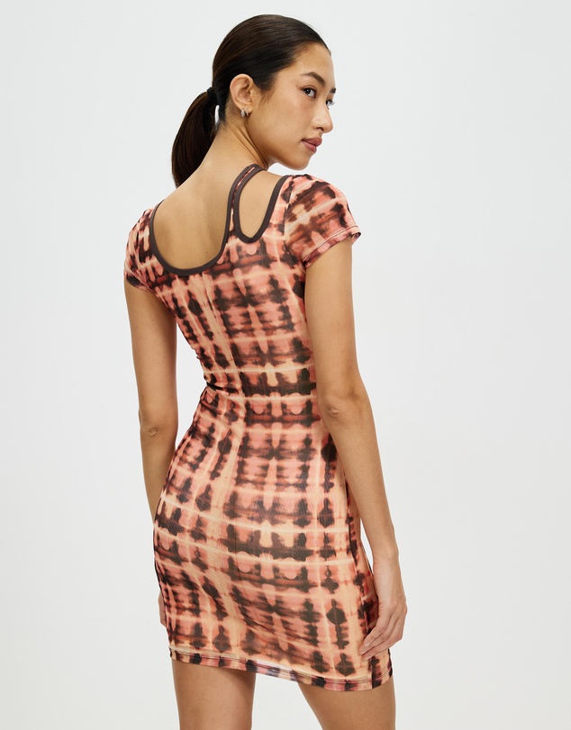 First Mse - Gresalia Mesh Mini Dress