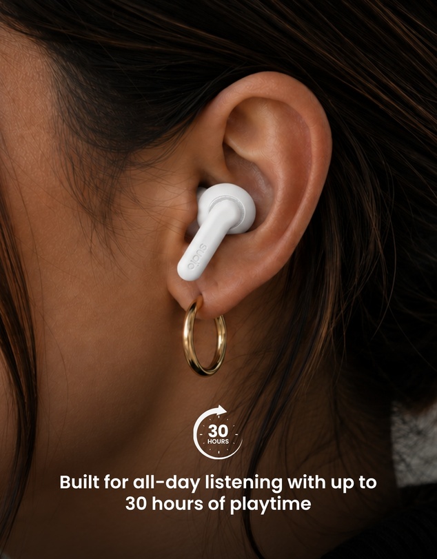 Sudio - E4 Pro - True Wireless Bluetooth In-Ear Headphones, Hybrid ANC Earbuds